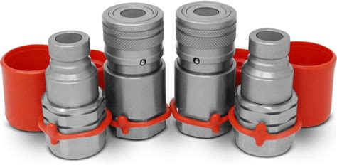 skid steer hose connector fittings|hydraulic coupling for skid steer.